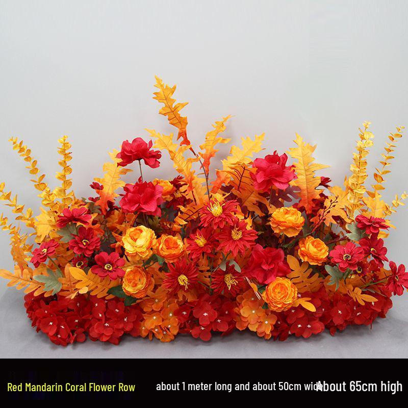 Large Silk Eucalyptus Floral Aisle Decoration for Weddings