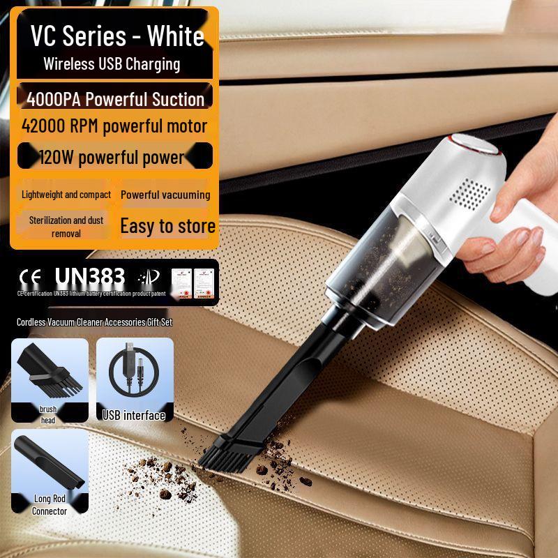 

Compact High-Power Wireless Car Vacuum Cleaner - Strong Suction for Home and Auto MDHL-VC Series Car Vacuum Cleaner