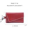 JOGUJOS Genuine Leather Key & Card Holder - Large Capacity Waist-Mounted Pouch for Business Commute & Car Keys