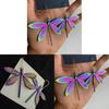 Unique Alloy Water Drop Earrings With Dragonfly Design For Gift Giving