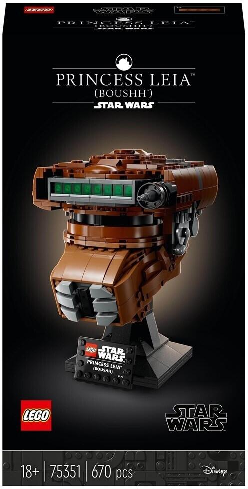 LEGO конструктор Star Wars «Звёздные войны» – Шлем принцессы Леи (Буш) (75351)