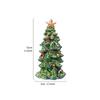 1PC, a Creative Green Christmas Tree Table Decoration Piece, with a Surface Coated with Small Glitter Sequins