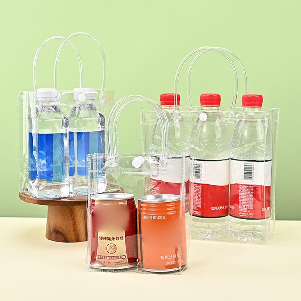 Transparent PVC Handbag Multi-purpose Candy Bag The New Gift Bag Daily Matching