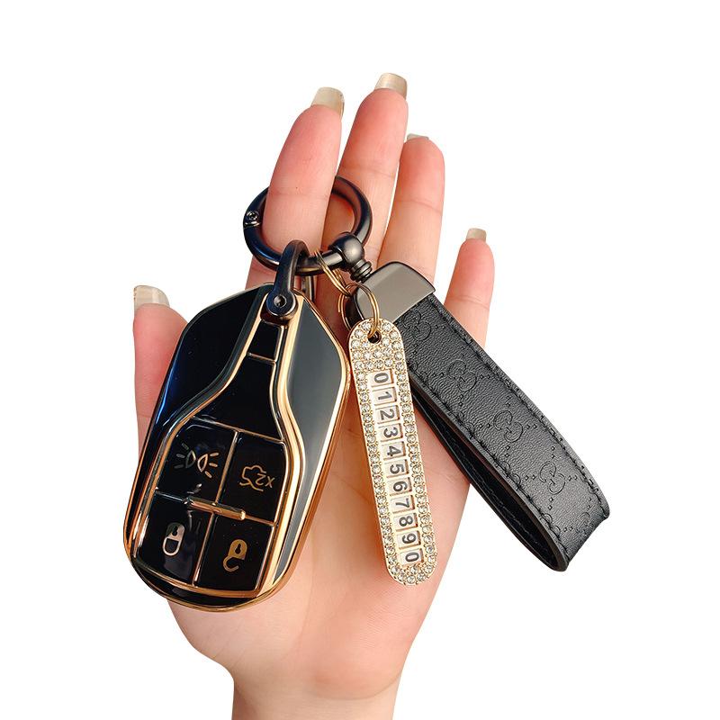 Applicable To the New Maserati Key Cover President Levante All-inclusive Protective Case Geberit Buckle Bag