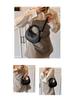 Sac à main plissé en forme de croissant pour femme Automne 2025: Sac à Bandoulière Unique et Sac Bandoulière à la Mode