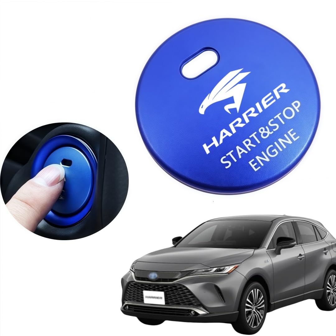 

Harrier Engine Push Button Cover, Suitable for Car Start Stop Button Switch Decorative Cover, Harrier синий