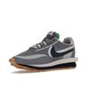 Sacai X Clot X Nike LDWaffle Kiss Of Death 2 Unisex Sneakers Grey Neutral-Grey Obsidian DH3114-001