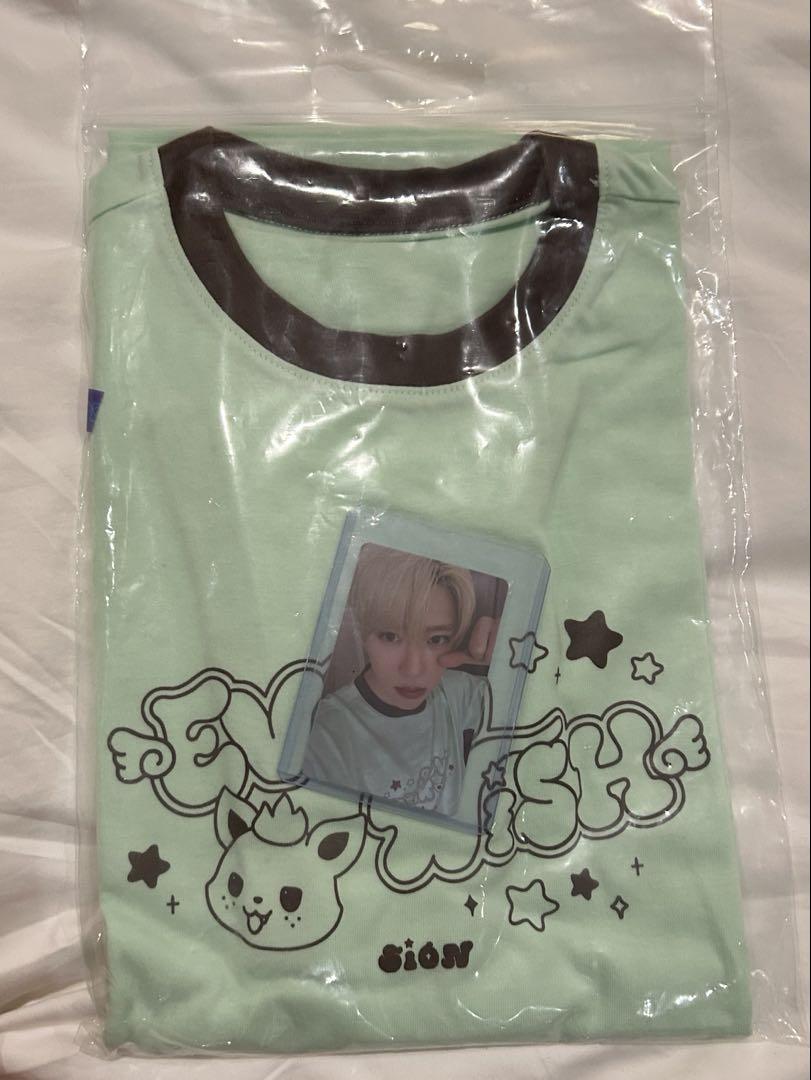 

[Б/У] NCT Wish Ever Wish футболка торговая карточка Сион