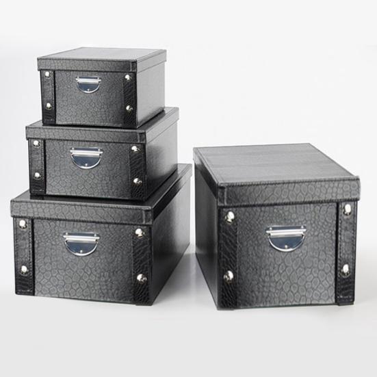 Foldable Storage Box with Lid And Handle Large Capacity Dustproof Waterproof