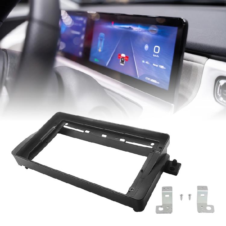 Replacement Dashboard Mounting Panel Kit 9inch Car Radio Fascia Panel Automotive Accessory for E46 Easy Installation
