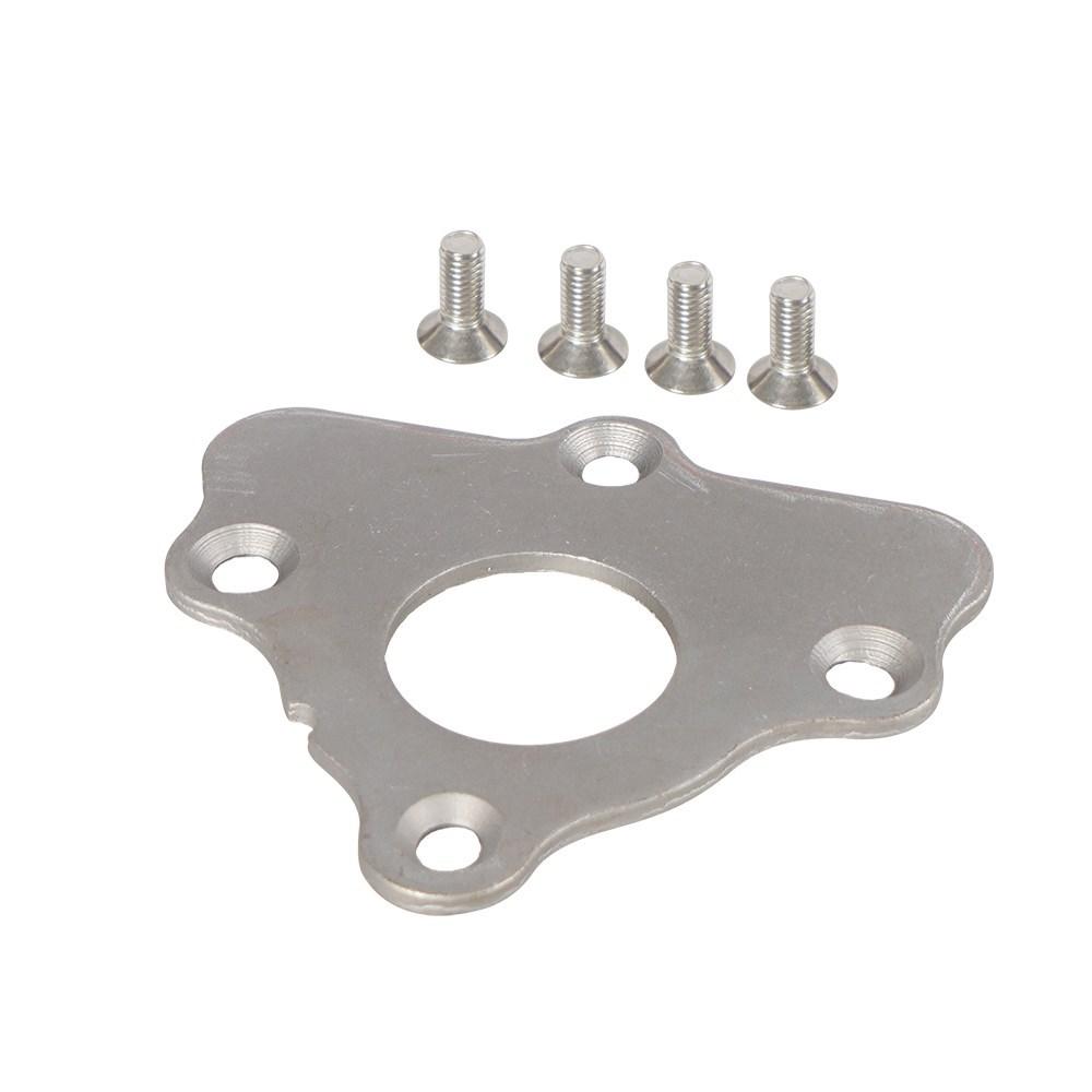 New Camshaft Thrust Retainer Plate w/ Bolts for GM LS1 LS2 LS3 LS6 LS7 LQ4 Aluminum Alloy Silver Car Accessories