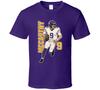 JJ Mccarthy Retro Look Sports Fan T Shirt