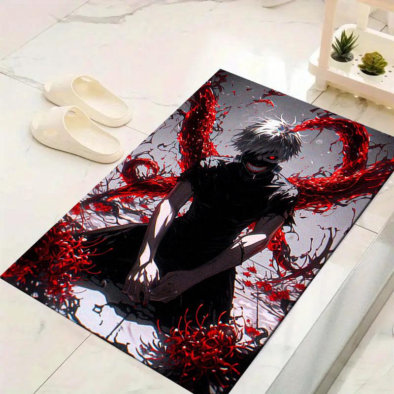 Tokyo Ghoul Carpet Rug for Living Room Bedroom Home Sofa Decoration, Kids Play Non-slip Floor Mat