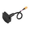 Electric Scooter Charging Interface Component Socket Plug Connecting Charging Port Kickscooter Parts Easy To Install