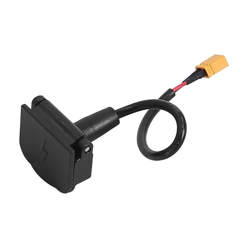 Electric Scooter Charging Interface Component Socket Plug Connecting Charging Port Kickscooter Parts Easy To Install