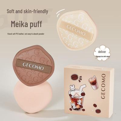 Set di spugnette GECOMO Gegmeng Meika: Uso Bagnato/Asciutto, Delicato sulla Pelle, Lunga Durata, Non Assorbente, Spugnette per Trucco Morbide.