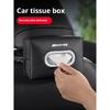For Mercedes Benz AMG A C E V Class SLK GLK GLC SL GLA Vito ML Car Tissue Box Seat Backrest Armrest Sun Visor Tissue Storage Box
