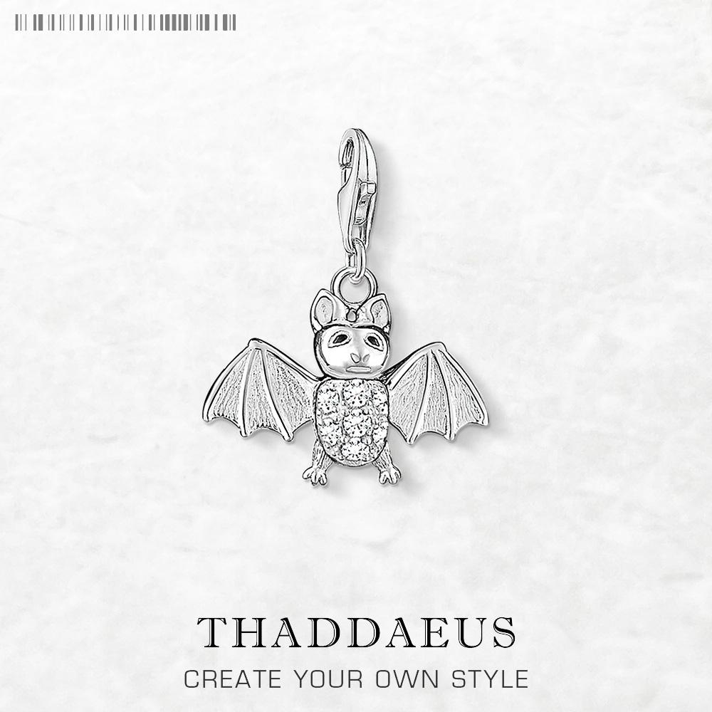 

Bat Dangle Charm Pendant For Women 925 Silver Cute New Jewelry Gift