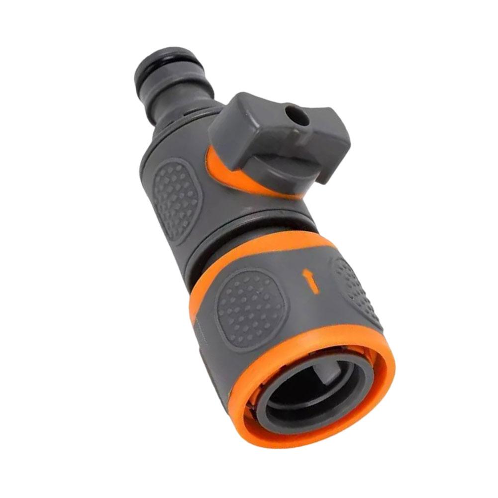 Integrated Flow Control Valve Garden Hose Adapter Leak-free Connection