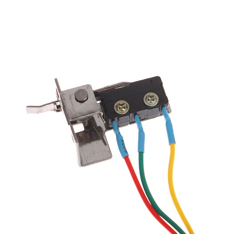 1Pc For Gas Water Heater 3 Wires Micro Switch With Bracket Universal Model Suitable For Most Valve Assembly Spare Parts