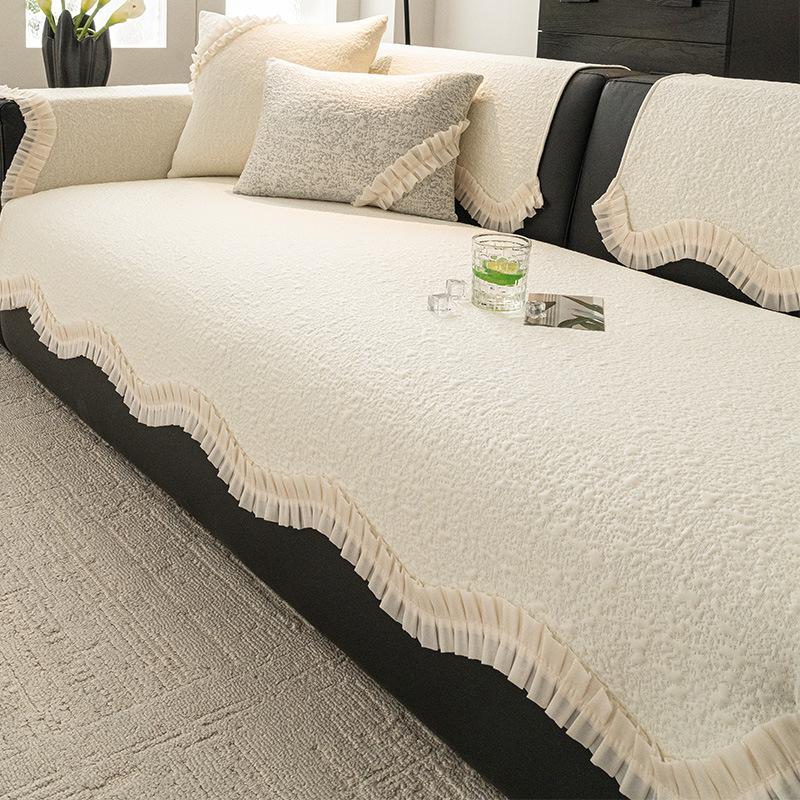 

New Summer Cool Doudou Ice Sofa Cushion Special-Shaped Irregular Summer Ice Silk Mat Seat Cushion Cover Cloth Towel 70*70cm