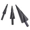 Spirals Grooved Peeling Drill with Round Shank, Sheet Metal Drill Bit, Step Drill for Metal, Taper Drill Diameter 4-32mm