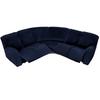 Velvet Lshaped Seven Piece Sofa Cover Set With Stretch Material For Corner Sectionals