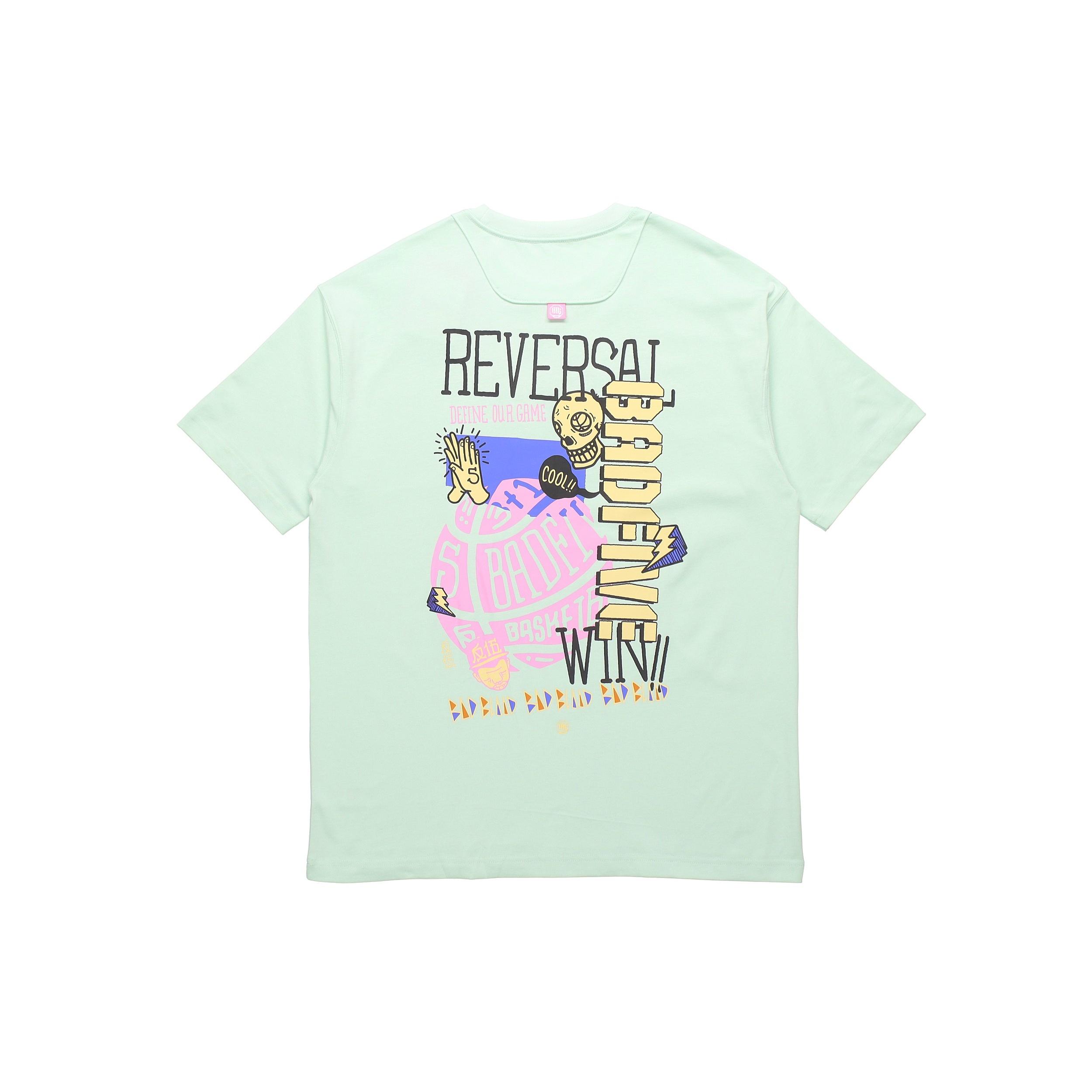 Li-Ning BadFive Cartoon Graphic T-shirt Light Green Men s AHSR479-4 L