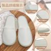 Sophproton 36 Pairs Disposable Available In a Variety of Colors for Commercial and Home Use Slippers, (White, Beige, Gray), Non-Slip,