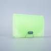 Candy Color Accordion A6 Waterproof Document Holder - 13 Pockets, Dirt-Resistant, Large Capacity for Tickets & Invoices