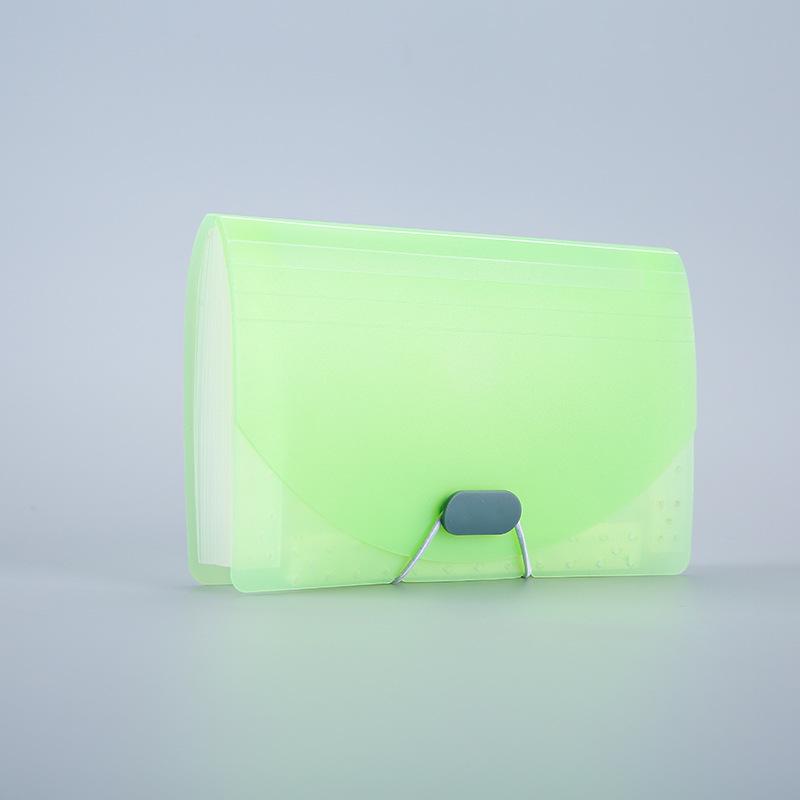 

Candy Color Accordion A6 Waterproof Document Holder - 13 Pockets, Dirt-Resistant, Large Capacity for Tickets & Invoices