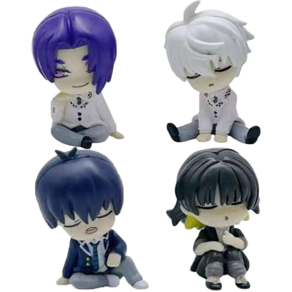 BLUE LOCK Action Figures Isagi Yoichi Bachira Meguru Anime Figure Q Version Figurine PVC Collectible Model Kids Doll Toys Gifts