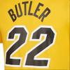 Nike T Shirts Men's University Gold/Jimmy Butler Crew Neck Moderate Straight Fit DQ1571-739