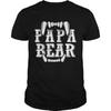 Einzigartiges Design Brüllender Bär Papa Bär T-Shirt 100% Baumwolle Rundhals Kurzarm Sommerlich Lässig Herren T-Shirt Streetwear