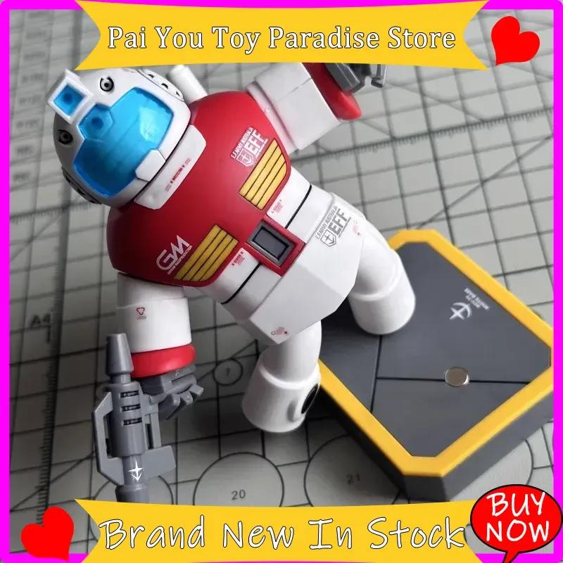 Fat Gm Magnetic Assembly Model  Sd Rgm-79 Kit Q Version Gunpla Action Figure Robot Toy Water Decals Desk Decor Anime Gifts