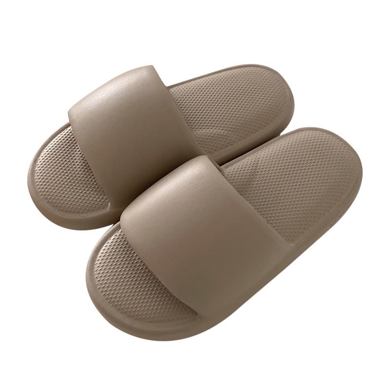 Weiche & Haftende Damen-Outdoor-Slipper: Einfarbige, lässige Sommersandalen mit einzigartigem Tragegefühl und rutschfester Sohle.