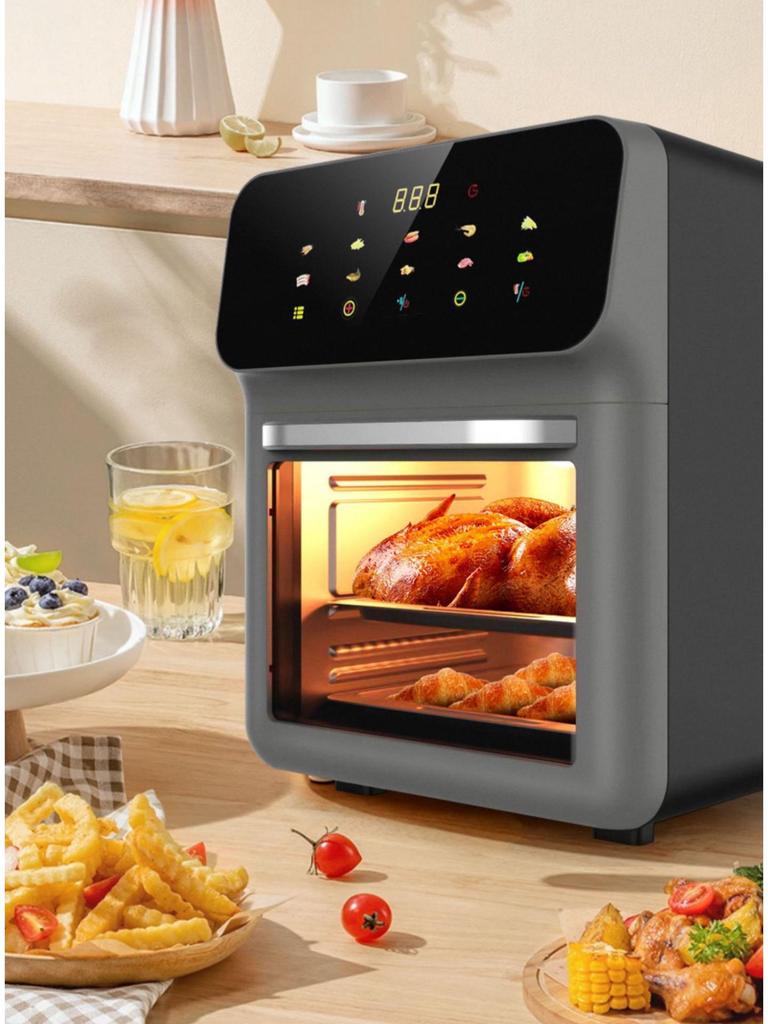 Smart Large-Capacity Multifunctional Air Fryer Oven with Low-Fat Technology - EU/US/UK Standards