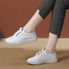 GKTINOO 2024 Autumn Round Toe Genuine Leather Soft Sole Flats Women's Shoes Anti Slip Large Size Sneakers Mother Casual Shoes