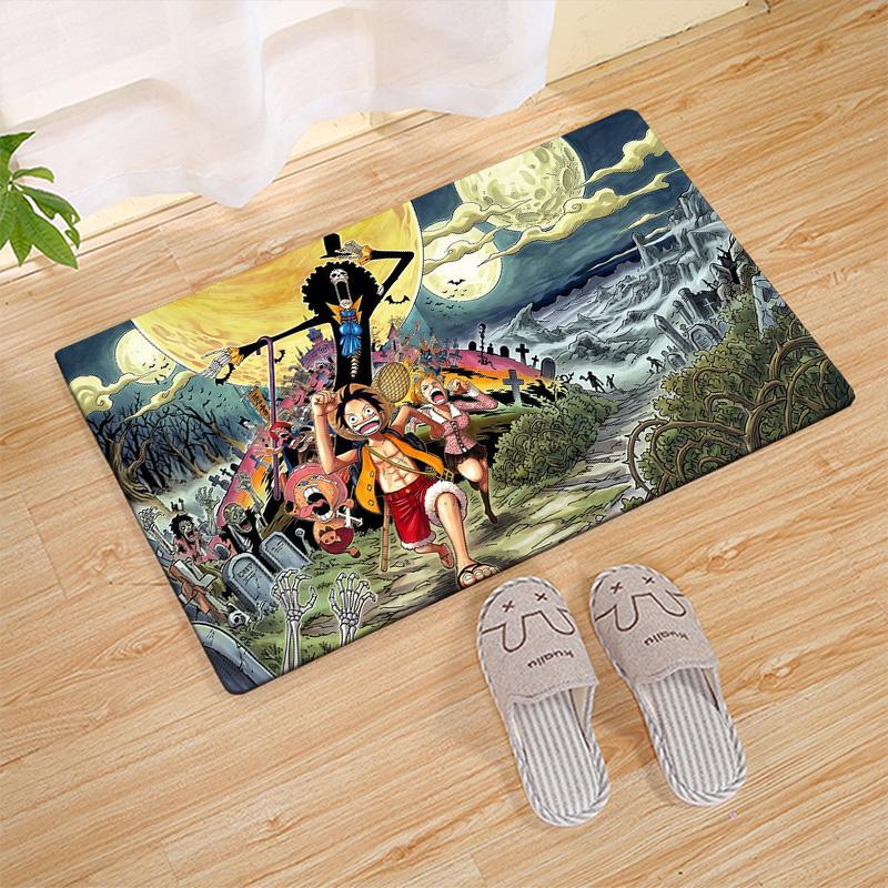 One Piece Scene Carpet Rug for Living Room Bedroom Home Sofa Decoration,Kids Play Non-slip Floor Mat