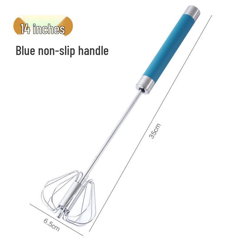 ZISIZ Stainless Steel Semi-Automatic Whisk