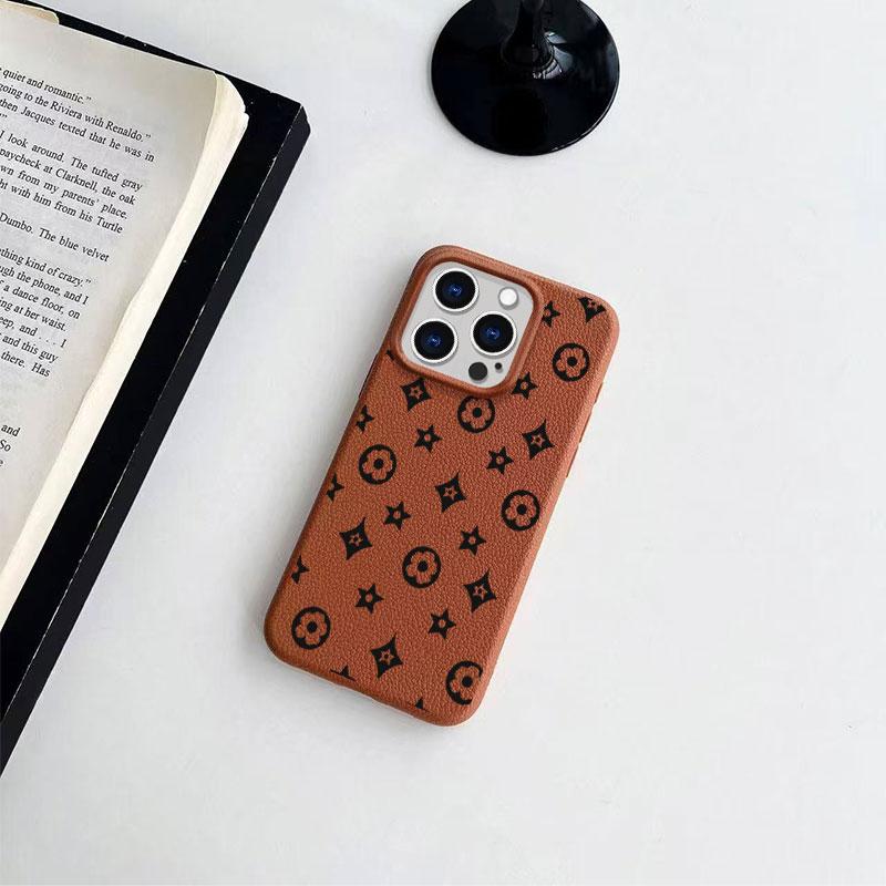 Vintage Lichee Pattern Phone Case For iPhone 17 Pro Max Air 16 16e 15 14 13 12 11 Pro Max Plus X XS MAX XR Back Cover