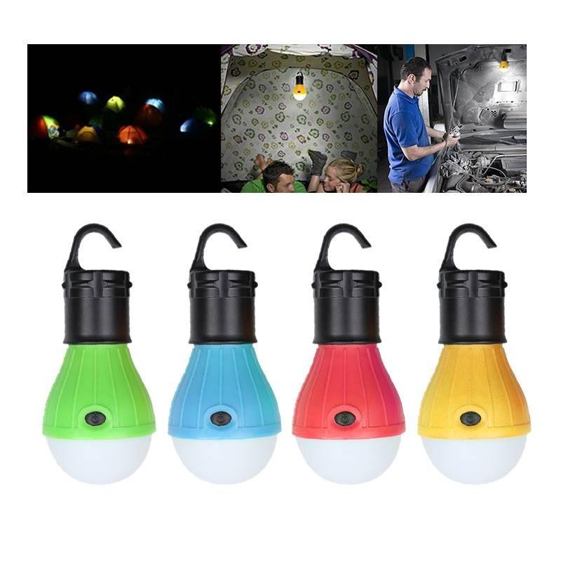 Portable Battery-powered Led Camping Lantern Waterproof Tent Light For Outdoor Adventures