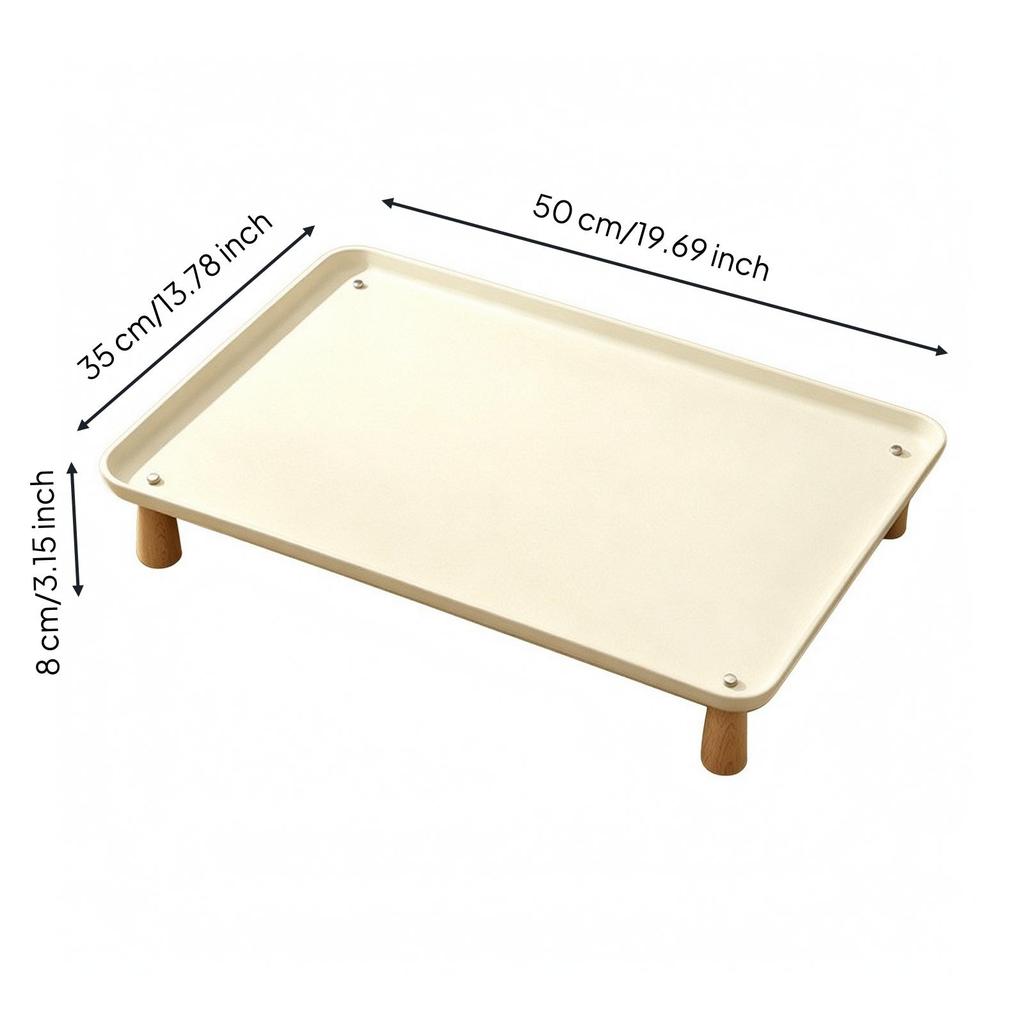 Pet Feeding Stand Minimalist Elevated Bowl Sturdy for Pets, Cats