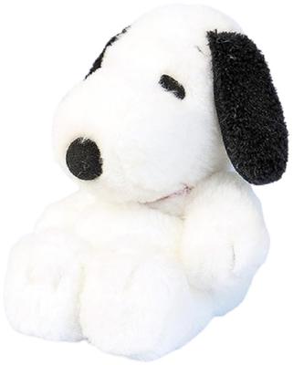 Nakajima Corporation PEANUTS FUWAKUTA SN Black White H14 X W13 X D13cm SNOOPY 135230-19