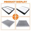 ENGINE & CABIN AIR FILTER For 2013-2018 HYUNDAI SANTA FE 2013-2017 SANTA FE XL