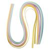 Papier pour Quilling, 50x0,6cm, 80 g/m2, 100pces, pastel
