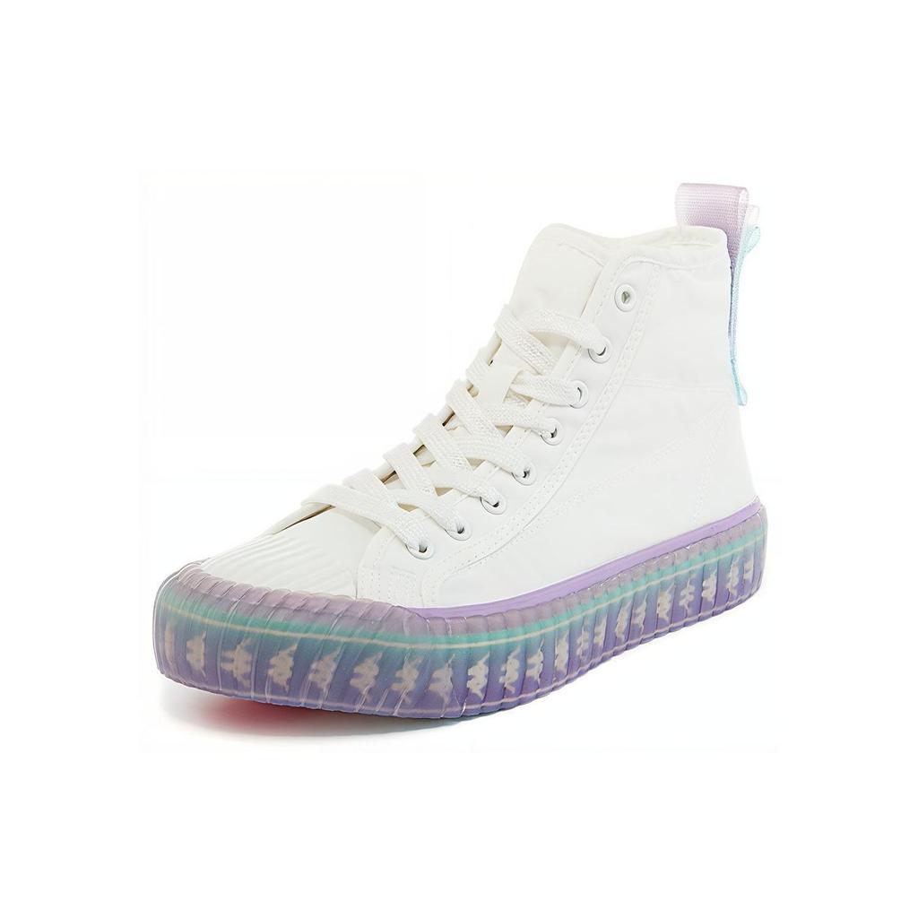 Kappa Casual Comfortable High-Top Skate Shoes Unisex Sneakers White Blue K0C45VS15-012A