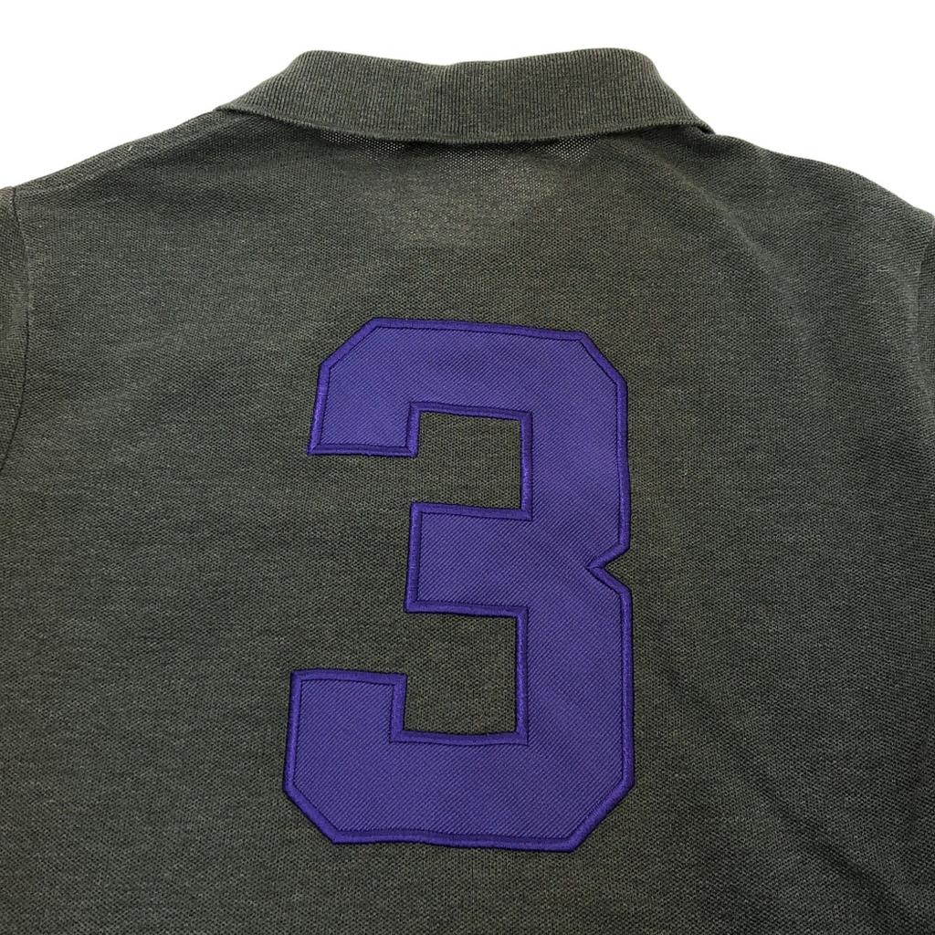 RALPH LAUREN Big Pony Embroidery Short sleeve Fawn Polo shirt Women Used