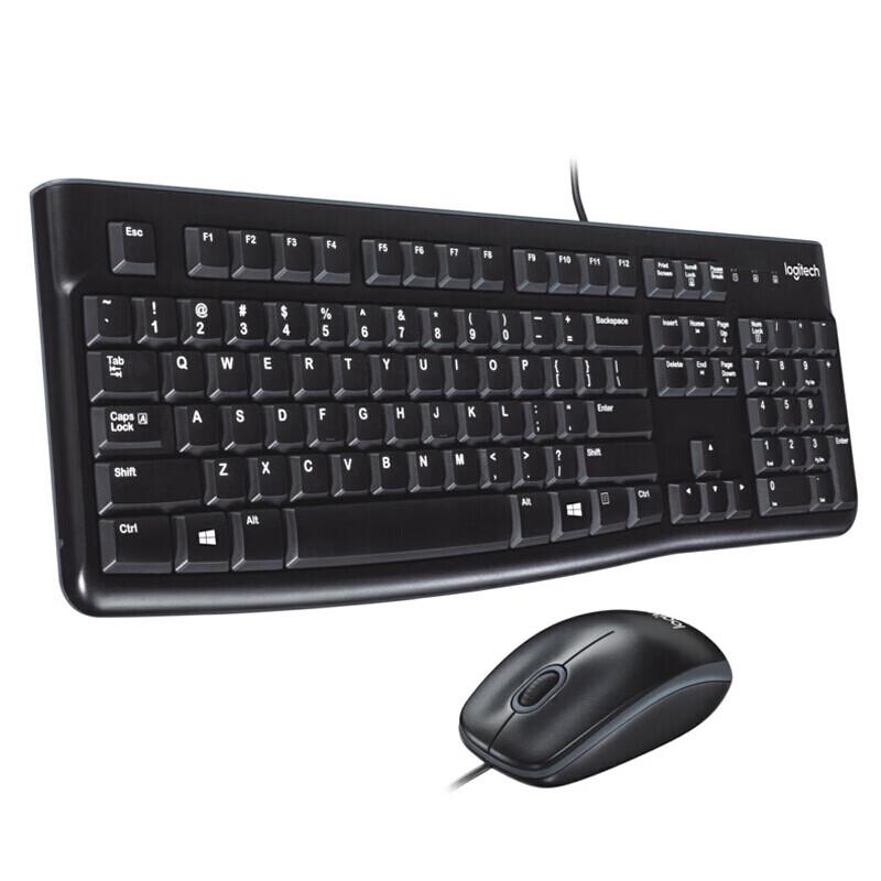 Logitech MK120 Wired Keyboard and Mouse Combo