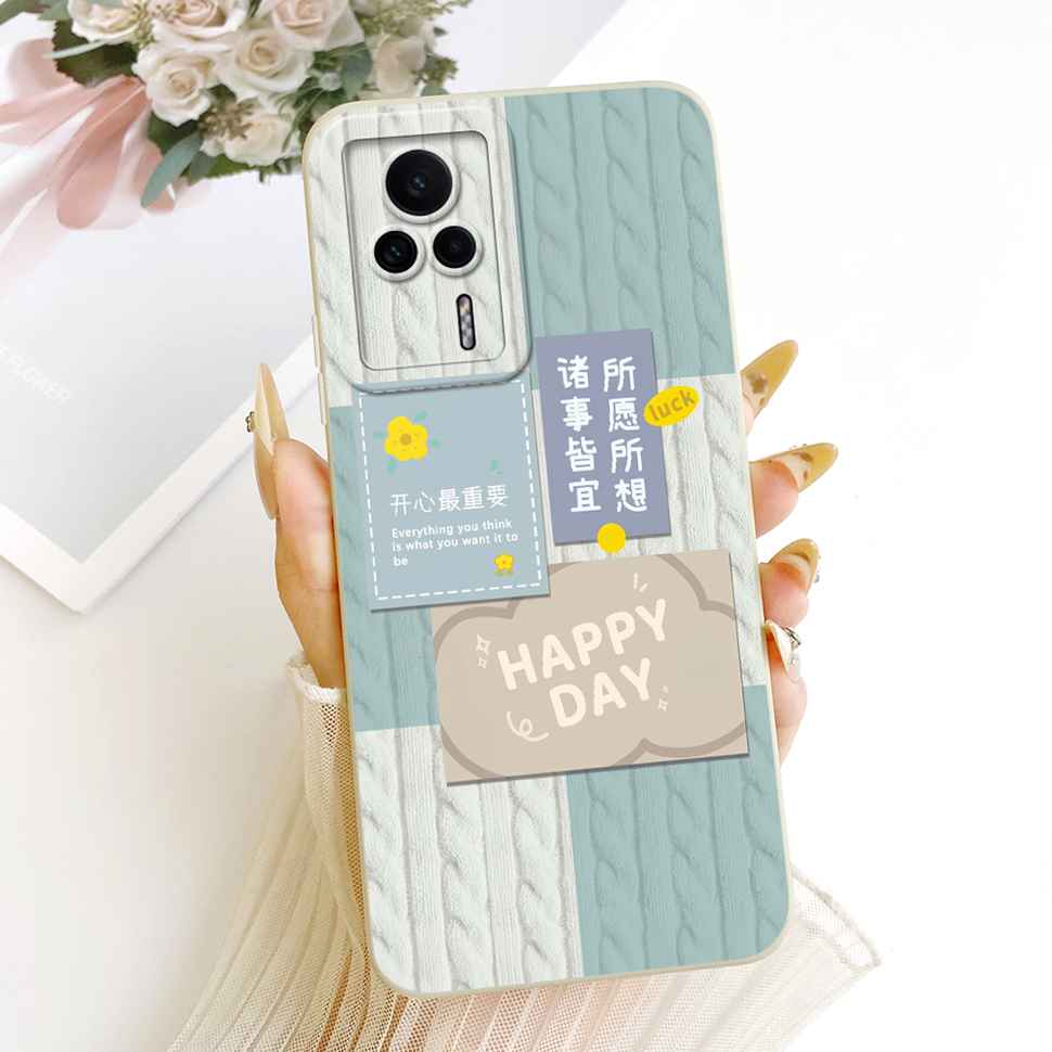 For Redmi K60E 5G 22122RK93C Case Lovely Cartoon Design Silicone Back Cover For Redmi K60e K60E 5G 6.67" Phone Cases Shockproof
